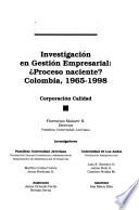 Investigación en gestión empresarial