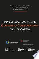Investigación sobre Gobierno Corporativo en Colombia
