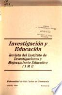 Investigación y educación