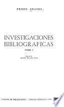 Investigaciones bibliográficas