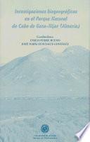 Investigaciones biogeográficas en el Parque Natural del Cabo de Gata-Níjar (Almería)