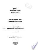 Iowa Educational Directory