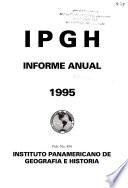 IPGH informe anual