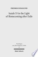 Isaiah 53 in the Light of Homecoming After Exile