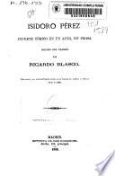 Isidoro Pérez