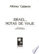 Israel, notas de viaje