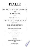Italie centrale, y compris Rome et ses environs