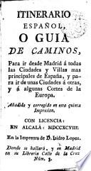Itinerario español