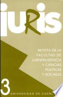 Iuris Revista de la Facultad de Jurisprudencia Y Ciencias Politicas Y Sociales