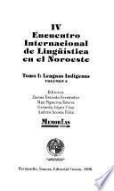 IV Encuentro Internacional de Lingüística en el Noroeste