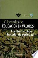 IV Jornadas de Educación en Valores