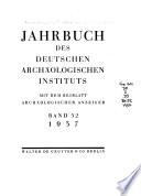 Jahrbuch des Deutschen Archäologischen Instituts