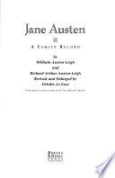 Jane Austen, a Family Record