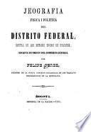 Jeografía física i política del Distrito Federal