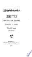 Jesuítas expulsos de España