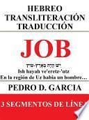 Libro Job: Hebreo Transliteración Traducción