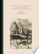 John Greaves, Pyramidographia and Other Writings, with Birch's Life of John Greaves