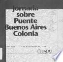 Jornada sobre puente Buenos Aires Colonia
