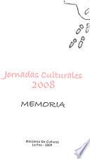 Jornadas culturales 2008