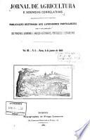 Jornal de agricultura e sciencias correlativas