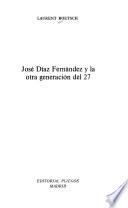 José Díaz Fernández y la otra generación del 27