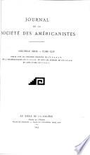 Journal de la Société des américanistes