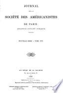 Journal de la Société des américanistes