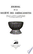 Journal de la Société des américanistes