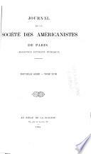 Journal de la Société des américanistes