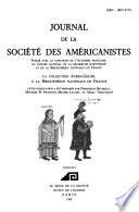 Journal de la Société des américanistes
