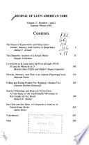 Journal of Latin American Lore