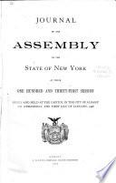 Journal of the Assembly of the State of New York