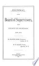Journal of the Board of Supervisors of the County of Onondaga