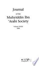 Journal of the Muhyiddin Ibn ʻArabi Society