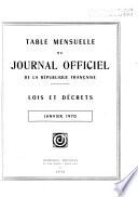 Journal officiel de la République française. Édition des lois et décrets