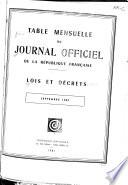 Journal officiel de la République française
