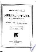 Journal officiel de la République française