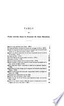 Journal, publ. par C. Abel. et E. de Bouteiller