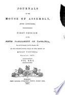 Journals of the House of Assembly (with Appendices)
