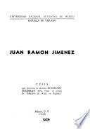 Juan Ramón Jiménez