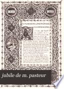 jubile de m. pasteur