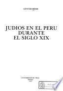 Judíos en el Perú durante el siglo XIX