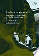 Juicio a la memoria