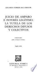 Juicio de amparo e interés legítimo
