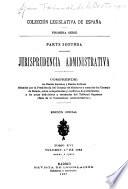 Jurisprudencia administrativa