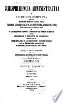 Jurisprudencia administrativa