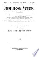 Jurisprudencia argentina