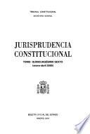 Jurisprudencia constitucional