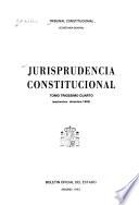 Jurisprudencia constitucional