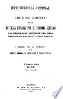 Jurisprudencia criminal